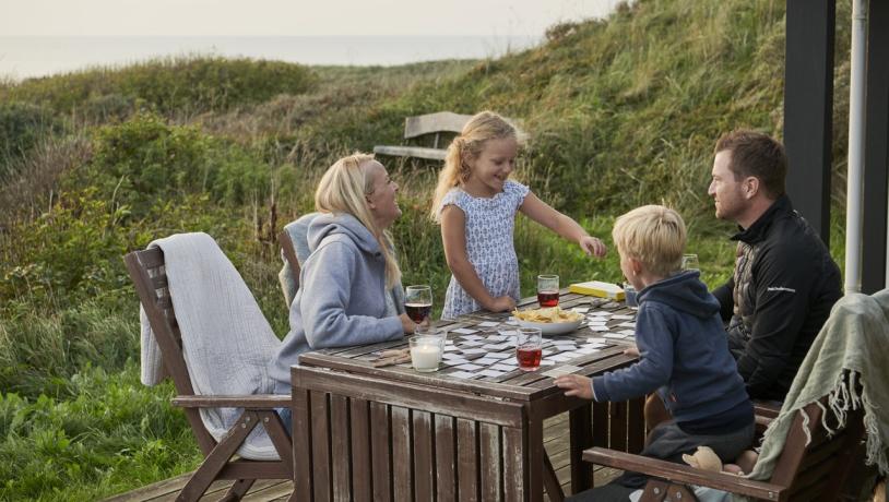 Familiäre Gemütlichkeit im Ferienhaus mit Aussicht