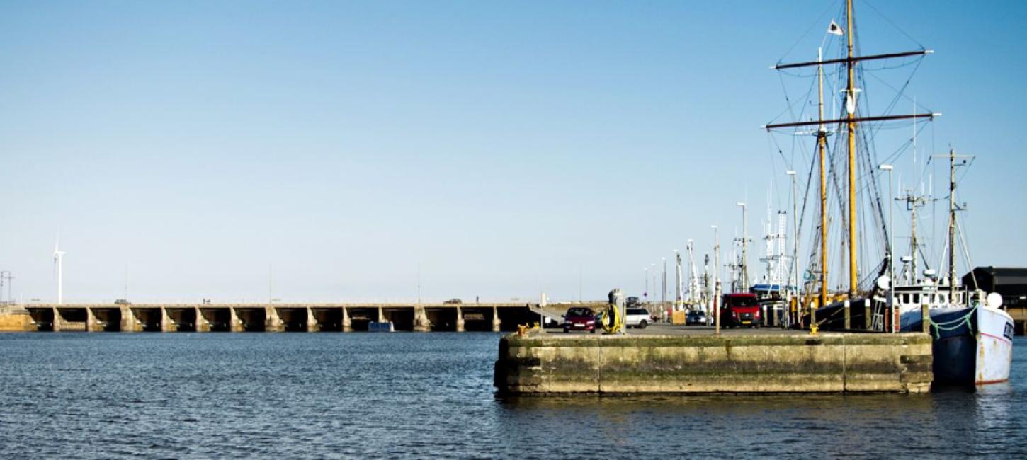 Afvandingsslusen Hvide Sande