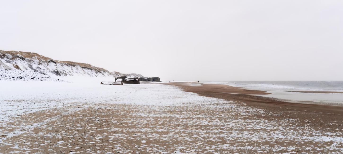 Vinter ved Vesterhavet
