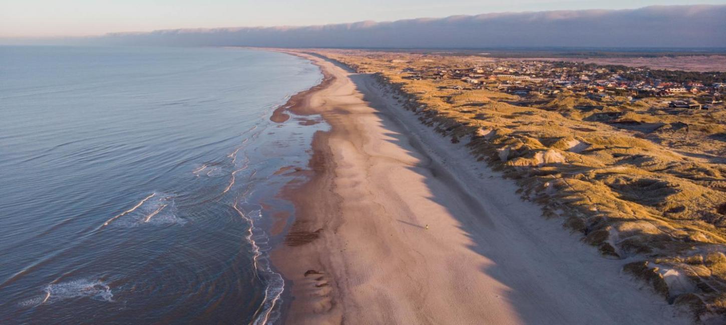 Henne Strand - drone