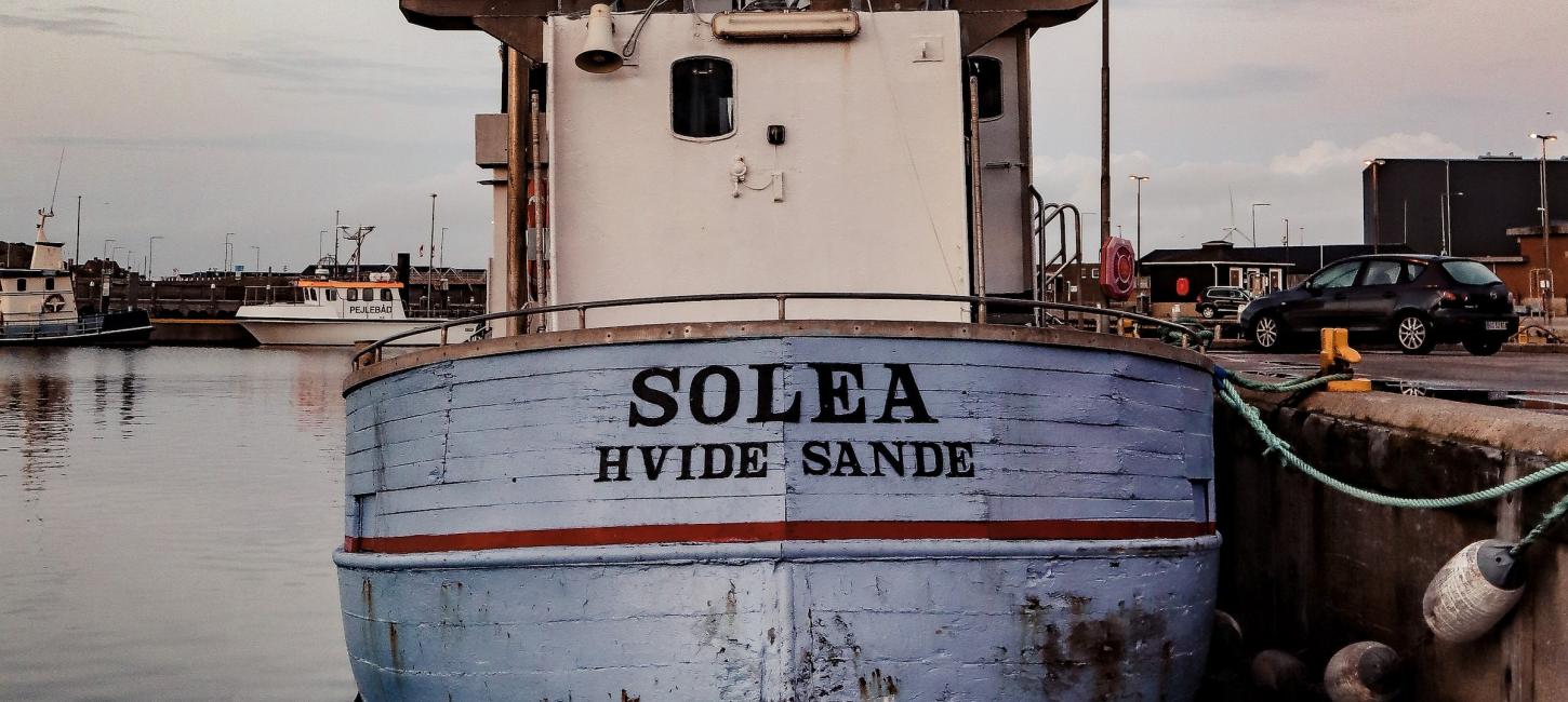 Kutteren Solea i Hvide Sande Havn