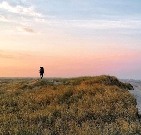 Vandreruter ved Vesterhavet