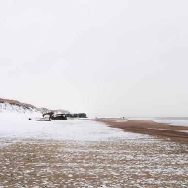 Vinter ved Vesterhavet