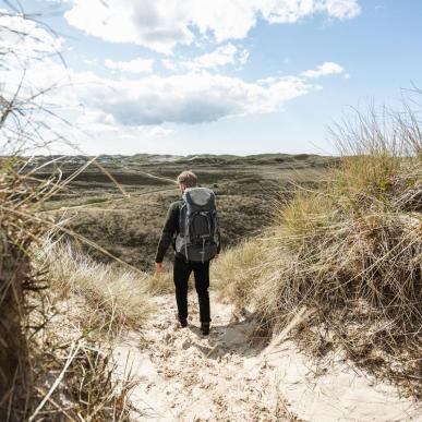 Vandre - forår - Hvide Sande - klitter